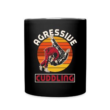Jiu Jitsu Jiu Jitsu Jiu Jitsu - Tasse einfarbig - Schwarz - Vorne