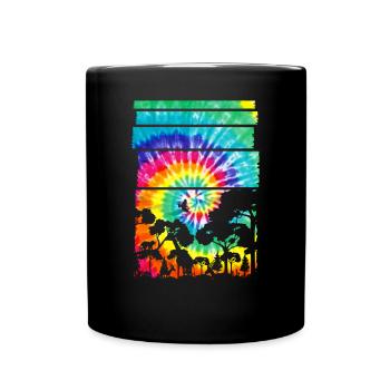 Afrique Safari Savannah - Mug uni - noir - Devant
