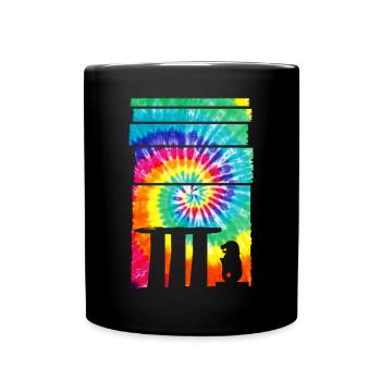 Singapore Souvenir - Full Colour Mug - black - Front
