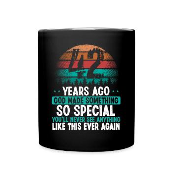 42 Anniversaire Dieu a fait quelque chose de spécial 42 ans - Mug uni - noir - Devant