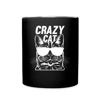 Cat Owner Cat Lover Funny Cat Memes - Full Colour Mug - black - Front