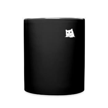 Katzenbesitzer Niedliche Katzenliebhaber Niedliche - Tasse einfarbig - Schwarz - Vorne