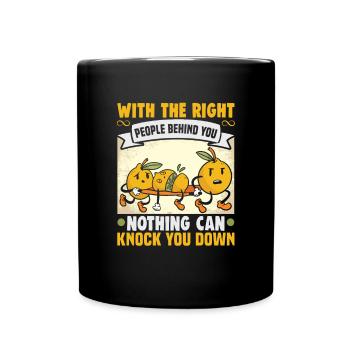 Cadeau d’amitié pour bon ami - Mug uni - noir - Devant