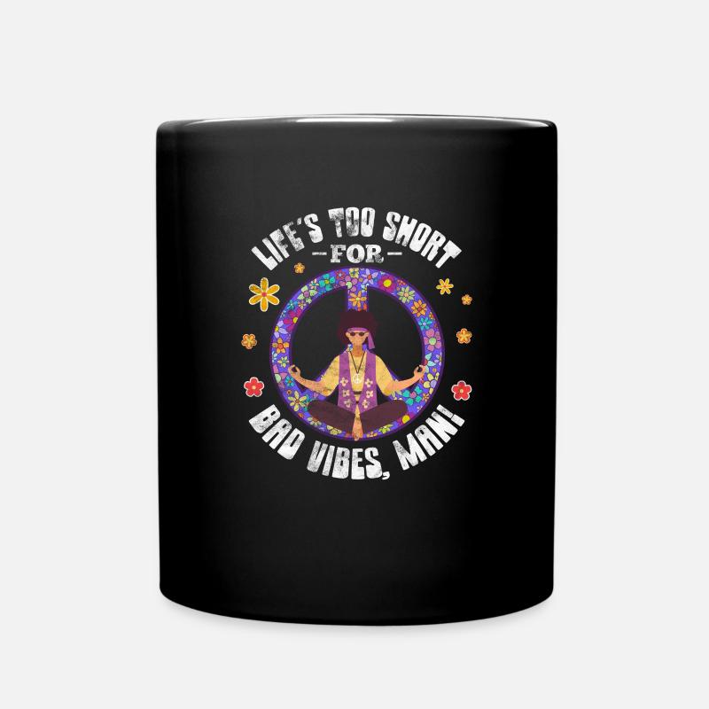 Hippie - Mug uni - noir