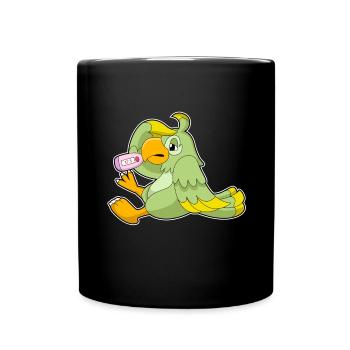 Thermomètre à perroquet - Mug uni - noir - Devant