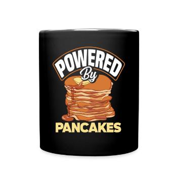 Funny Pancake Pancakes Gift - Full Colour Mug - black - Front