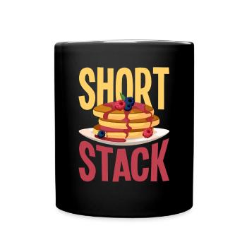 Funny Pancake Pancakes Gift - Full Colour Mug - black - Front