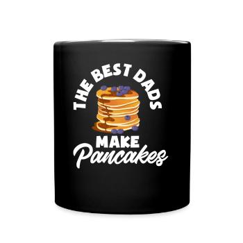 Funny Pancake Pancakes Gift - Full Colour Mug - black - Front