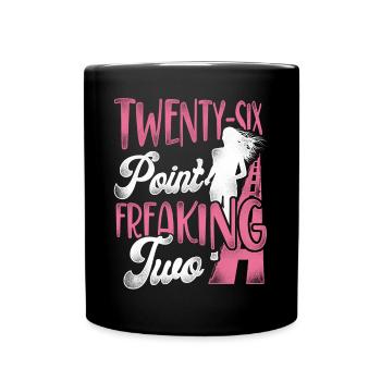 Running Runner Semi-Marathon - Mug uni - noir - Devant