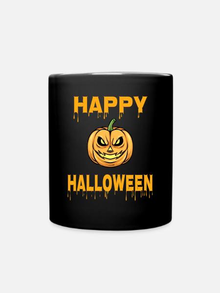 Bonne idée cadeau de citrouille d’Halloween - Mug uni - noir