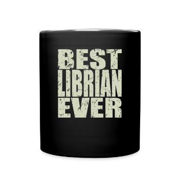 Meilleur bibliothécaire de tous les temps - Mug uni - noir - Devant