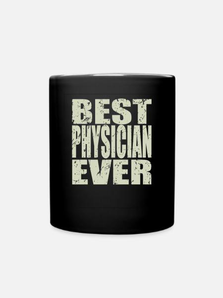 Best Physiker ever Physiker Geschenk - Tasse einfarbig - Schwarz