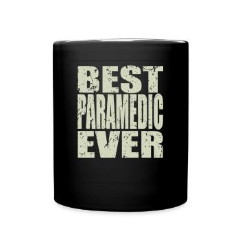 Best paramedic ever - Full Colour Mug - black - Front