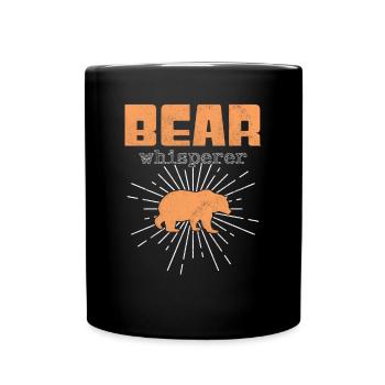 Chuchoteur d’ours - Mug uni - noir - Devant