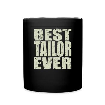 Best Schneider ever Schneider Geschenk - Tasse einfarbig - Schwarz - Vorne