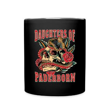 Paderborn Power-Frau daughters of Paderborn - Tasse einfarbig - Schwarz - Vorne