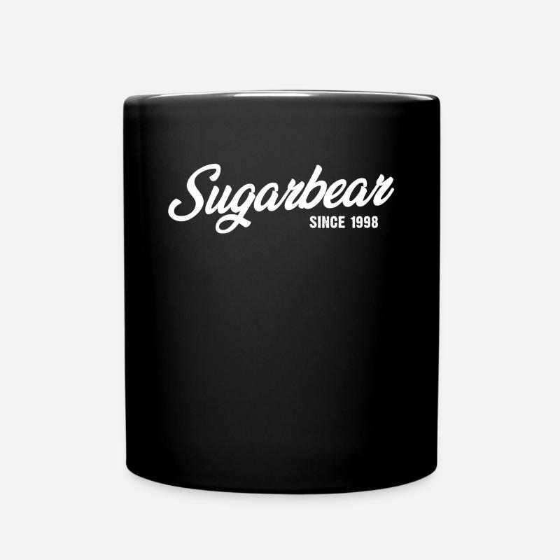 Drôle de Sugarbear depuis 1998 - Mug uni - noir