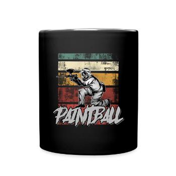 Paintball - Full Colour Mug - black - Front