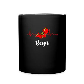 Lipperland Ostwestfalen Lippe Bega - Tasse einfarbig - Schwarz - Vorne