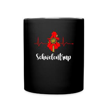 Lipperland Ostwestfalen Lippe Schwelentrup - Tasse einfarbig - Schwarz - Vorne