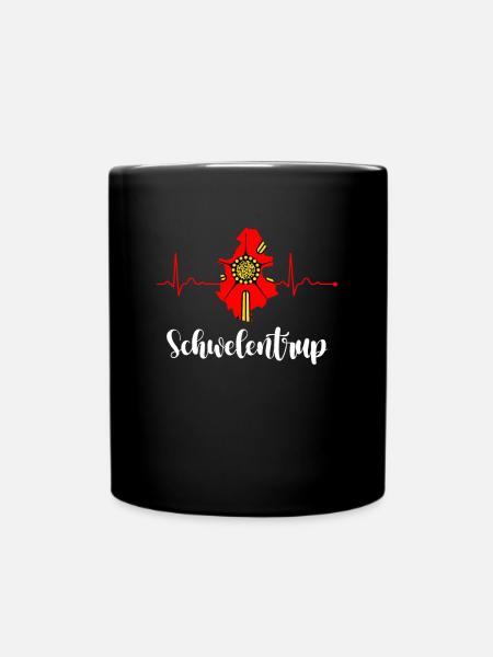 Lipperland Ostwestfalen Lippe Schwelentrup - Tasse einfarbig - Schwarz