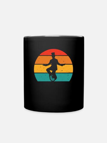 Vintage Unicycle Unicycle - Mug uni - noir