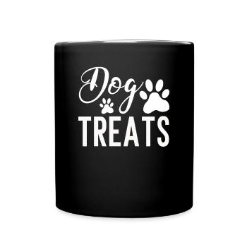 Dog Treats - Full Colour Mug - black - Front