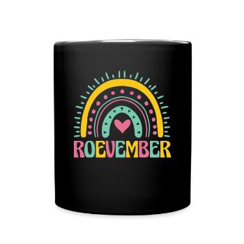 Roevember Shirt Gift Droits des femmes Féminisme - Mug uni - noir - Devant