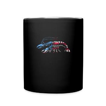 Crawfish Crawfish Seafood Crab Gift - Full Colour Mug - black - Front