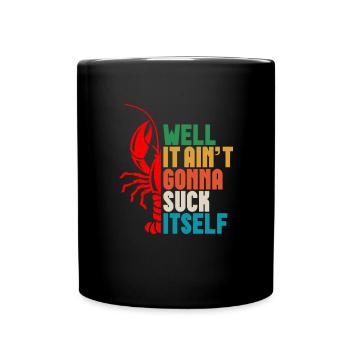 Écrevisse - Mug uni - noir - Devant