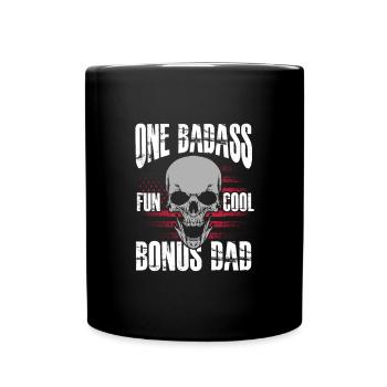 Stepfather Father Stepdad Papa Father's Day Gift - Full Colour Mug - black - Front