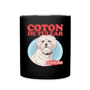 Coton de Tulear Dog Owner Gift - Mug uni - noir - Devant