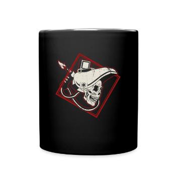 Schweißer Schweißen Handwerker Metallbauer - Tasse einfarbig - Schwarz - Vorne