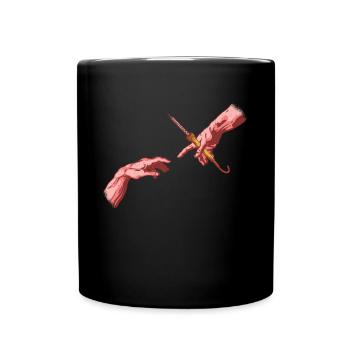 Schweißer Schweißen Handwerker Metallbauer - Tasse einfarbig - Schwarz - Vorne
