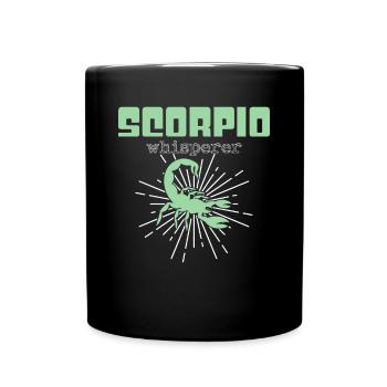 Chuchoteur de Scorpion - Mug uni - noir - Devant