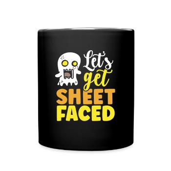 Mettons un chiffon - Mug uni - noir - Devant