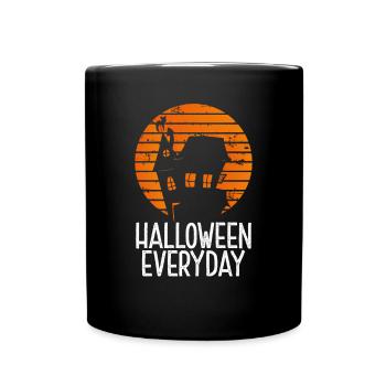 Every day Halloween - Full Colour Mug - black - Front