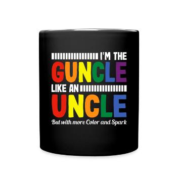 Funny Guncle-homosexual - Full Colour Mug - black - Front