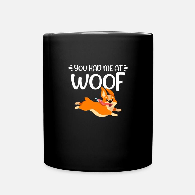 Corgi - Mug uni - noir