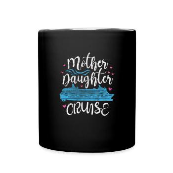 Croisière Mère Fille Cadeau - Mug uni - noir - Devant