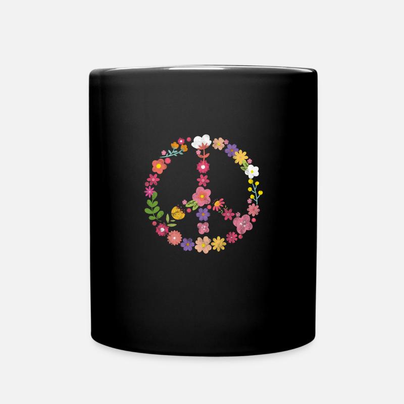 Hippie - Mug uni - noir