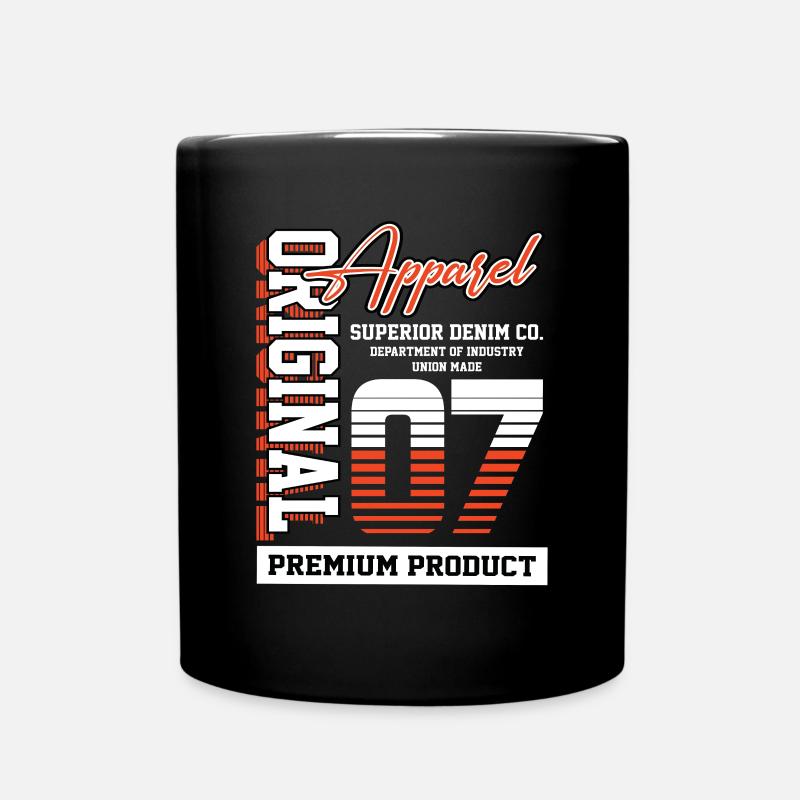 2007 Jahrgang Geburtstag Vintage Geschenk Retro - Tasse einfarbig - Schwarz
