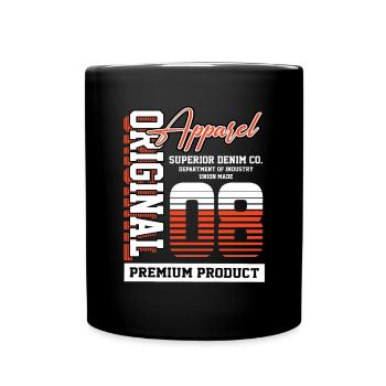 2008 Vintage Birthday Vintage Gift Retro - Full Colour Mug - black - Front