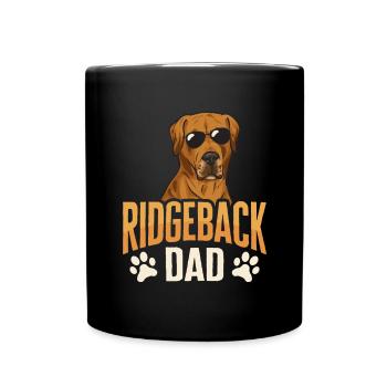 Rhodesian Ridgeback Dog - Full Colour Mug - black - Front