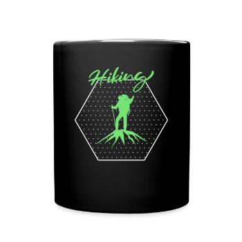Wander - Full Colour Mug - black - Front