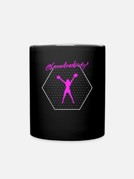 cheerleading - Tasse einfarbig - Schwarz