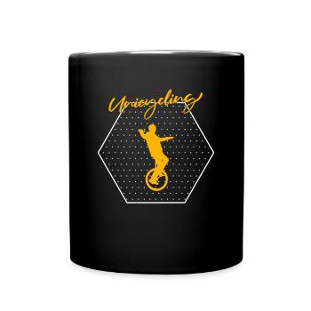 Monocycle - Mug uni - noir - Devant