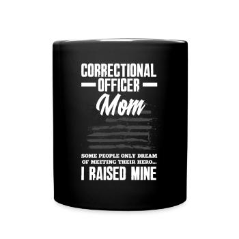 Gardiens de prison Agents pénitentiaires - Mug uni - noir - Devant
