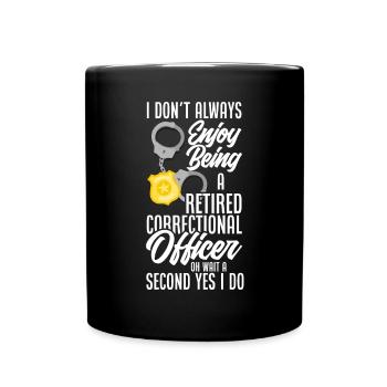 Gardiens de prison Agents pénitentiaires - Mug uni - noir - Devant
