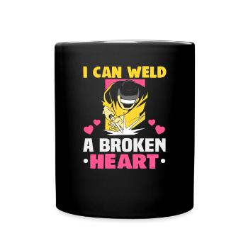 Conception de spruch de soudeur pour les métallurgistes - Mug uni - noir - Devant